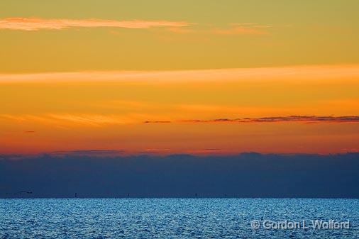 Sunrise Clouds_35769.jpg - Matagorda Bay photographed along the Gulf coast near Port Lavaca, Texas, USA.